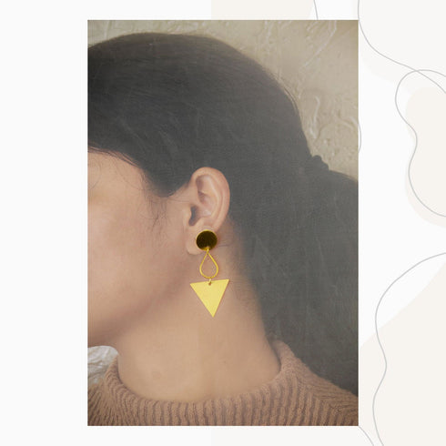 Trio Gold Earing - The Earth Store - Fashion Accessories